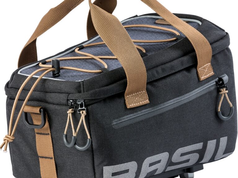 Bagagedragertas Basil Miles MIK Trunkbag 7 liter 31 x 20 x 23 cm - black slate