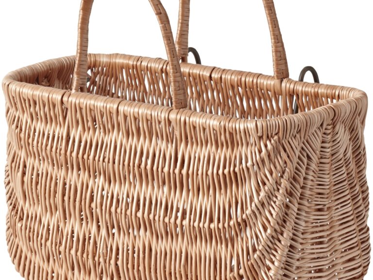 Fietsmand Basil Swing 42 x 20 x 26 cm - naturel gelakt