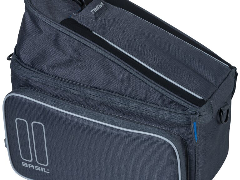 Bagagedragertas Basil Sport Design Trunkbag MIK 7 tot 15 liter 36 x 26 x 18 cm - graphite