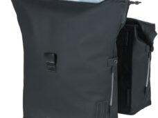 Dubbele fietstas Basil SoHo Nordlicht 41 liter 31 x 13 x 37 cm - zwart