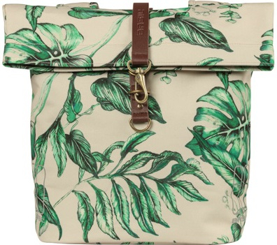 Dubbele fietstas Basil Ever-Green 28 tot 32 liter 28 x 16 x 35 cm - sandshell beige - Afbeelding 2