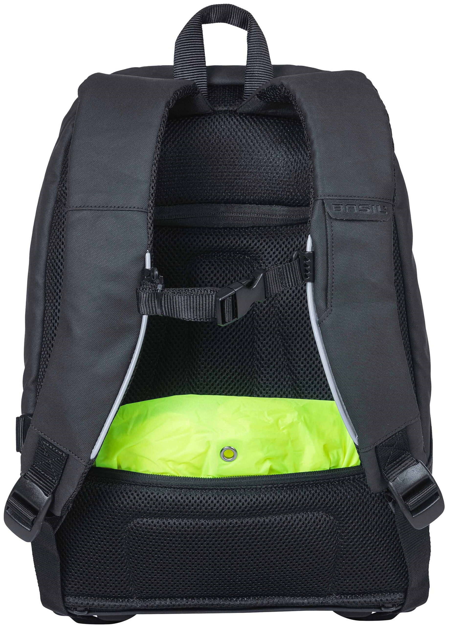 Fietsrugzak voor 13 inch laptop Basil B-Safe Commuter 13 liter 26 x 13 x 40 cm - zwart - Afbeelding 3