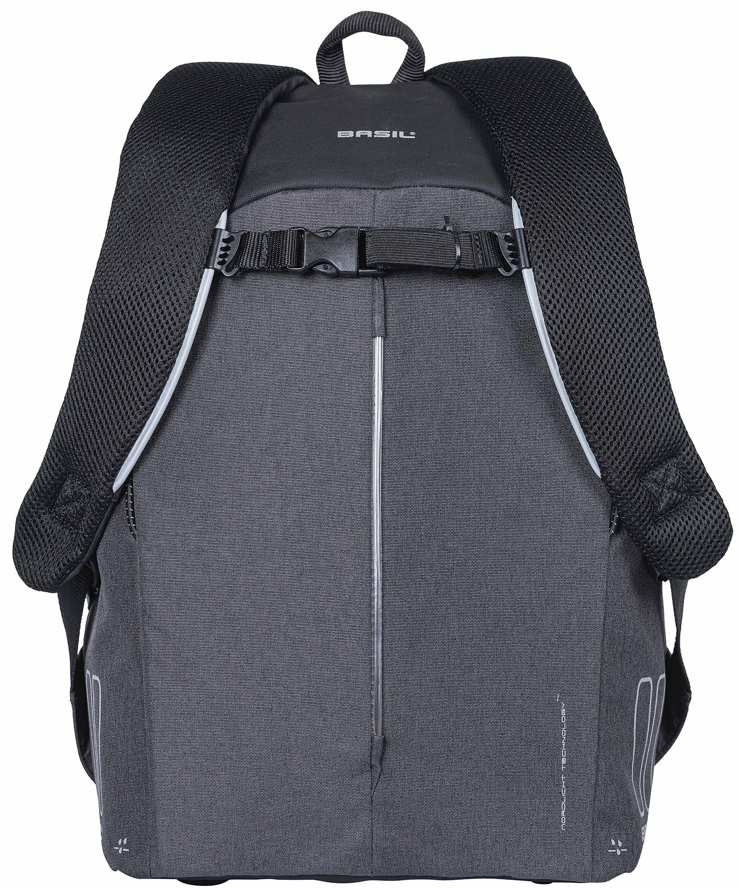 Fietsrugzak voor 13 inch laptop Basil B-Safe Commuter 13 liter 26 x 13 x 40 cm - zwart - Afbeelding 6