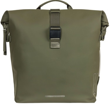 Dubbele fietstas Basil SoHo Nordlicht MIK 41 liter 31 x 13 x 37 cm - mosgroen - Afbeelding 2