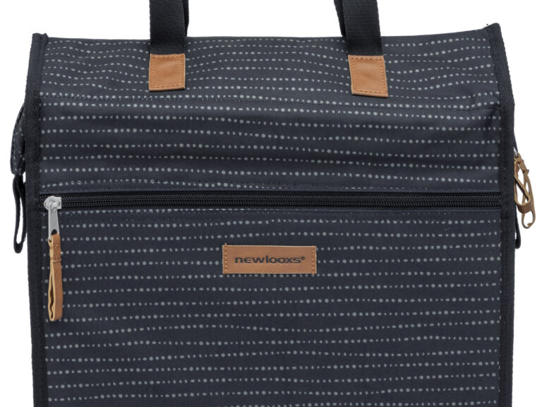 Fietstas New Looxs Lilly 18 liter 35 x 32 x 16 cm - nomi black