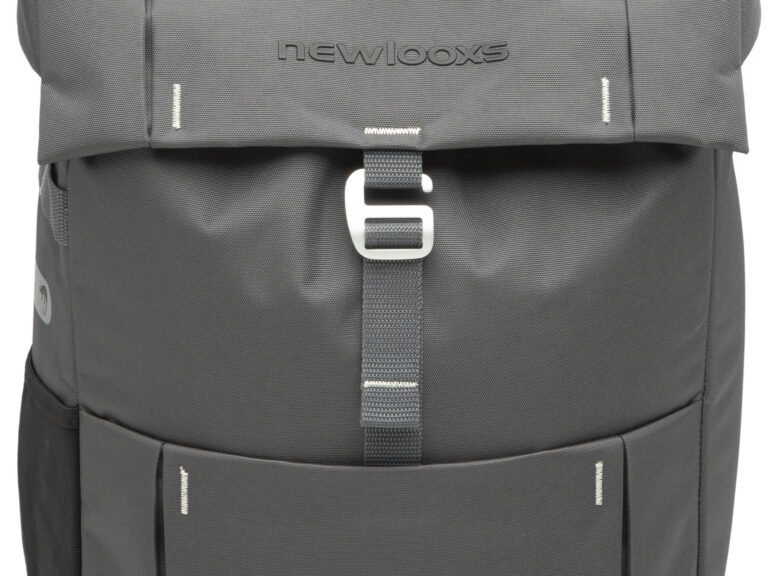 Dubbele fietstas New Looxs Vigo Double MIK 37 liter 31 x 15 x 40 cm (2x) - grijs