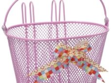 Kinderfietsmand New Looxs Astri Girls 8 liter 26 x 17 x 17,5 cm - arabella pink