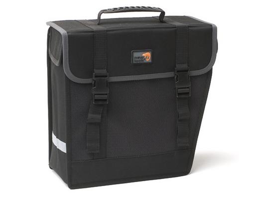 Fietstas voor links New Looxs Hybride Take Away 16 liter 33 x 32,5 x 15 cm - zwart