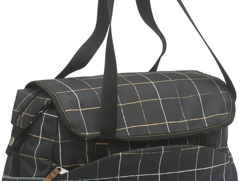 Fietstas New Looxs Tosca 16 liter 38 x 28 x 15,5 cm - check black