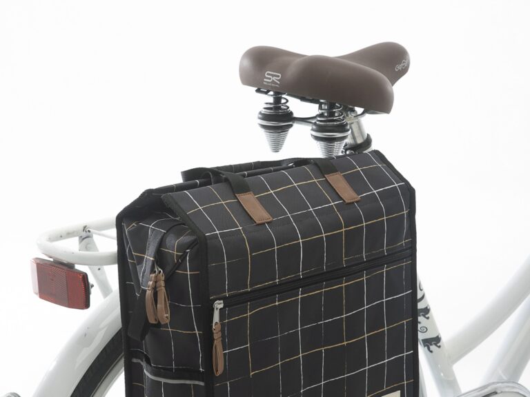 Fietstas New Looxs Lilly 18 liter 35 x 32 x 16 cm - check black