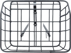Fietsmand Basil Portland Front 25 liter 43 x 36 x 22 cm - mat zwart