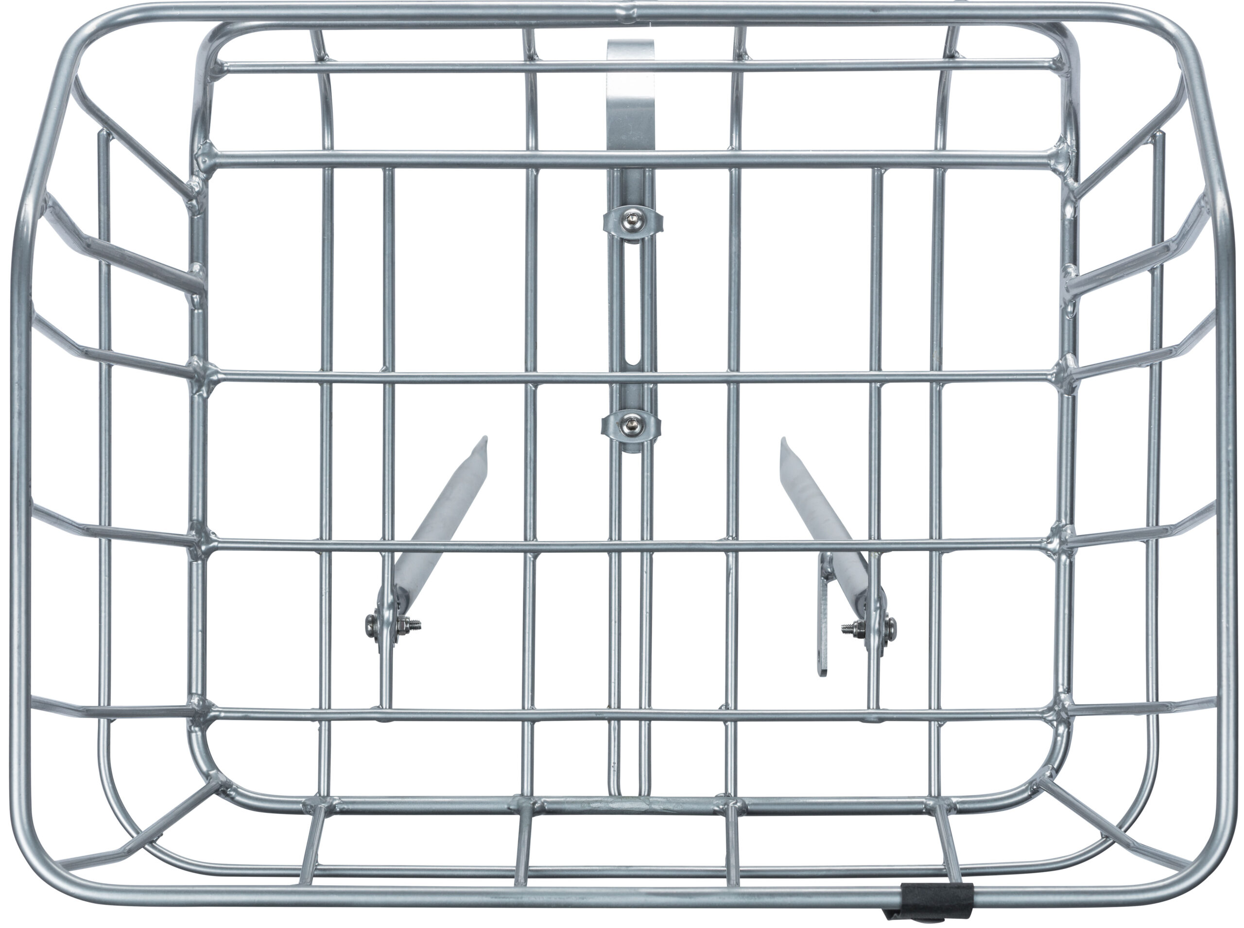 Fietsmand Basil Portland Front 25 liter 43 x 36 x 22 cm - chroom - Afbeelding 2