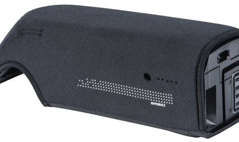 Neopreen hoes Basil frameaccu voor Shimano Steps - zwart
