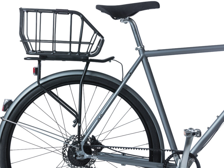 Fietsmand Basil Portland Rear MIK 25 liter 43 x 36 x 22 cm - mat zwart