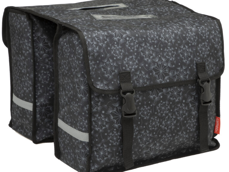 Dubbele fietstas Cameo Double Bag 30 liter 37 x 12.5 x 33 cm (2x) - tara black