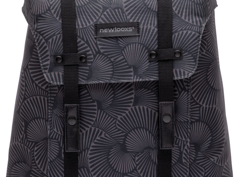 Dubbele fietstas New Looxs Alba Double 34 liter 32 x 35 x 16 cm (2x) - selo black