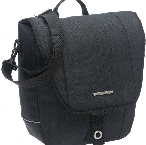 Fietstas New Looxs Avero Single 12.5 liter 32 x 33 x 13 cm - zwart