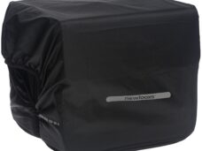 Regenhoes New Looxs voor dubbele tassen 40cm x 97cm met reflectie - zwart
