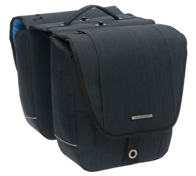 Dubbele tas New Looxs Avero Double Detachable 25 liter 32 x 33 x 13 cm (2x) - zwart