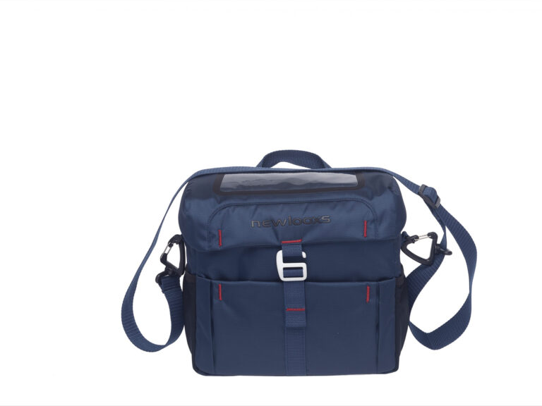 Stuurtas New Looxs Vigo Handlebar bag Klickfix 8,5 liter26 x 15 x 22 cm - blauw