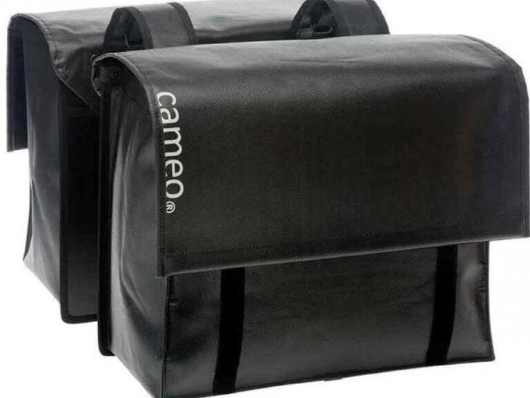 Dubbele tas New Looxs Cameo Bisonyl 46 liter 39 x 33 x 18cm (x2) - zwart