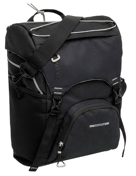 Bagagedragertas New Looxs Sports Rear Rider 16 liter 29 x 39 x 15 cm - zwart
