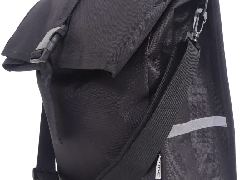 Fietstas Edge Traveller 18 liter 48 x 30 x 15 cm - zwart