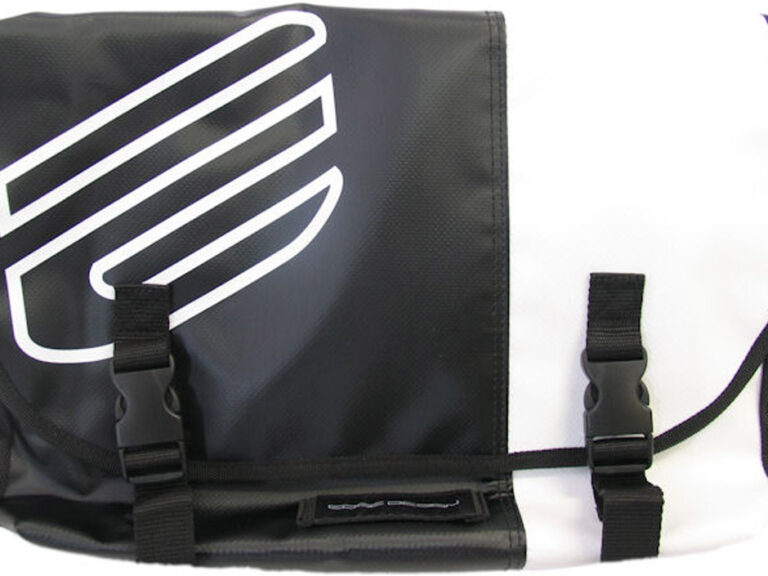 Tas Messenger Edge wit/zwart
