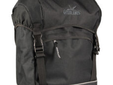 Fietstas Greenlands Travel 20 liter 30 x 37 x 17 cm - zwart