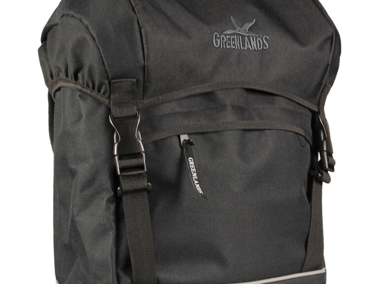 Torba rowerowa Greenlands Travel 20 litrów 30 x 37 x 17 cm - czarna