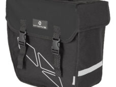 Enkele fietstas links M-Wave Amsterdam - 18 liter - zwart