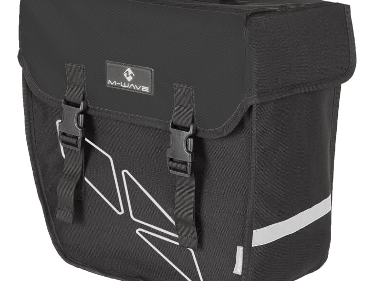 Enkele fietstas links M-Wave Amsterdam - 18 liter - zwart