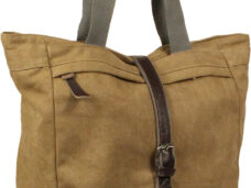 Fietstas Greenlands Canvas Shopper 20 liter 42 x 34 x 14 cm - camel bruin