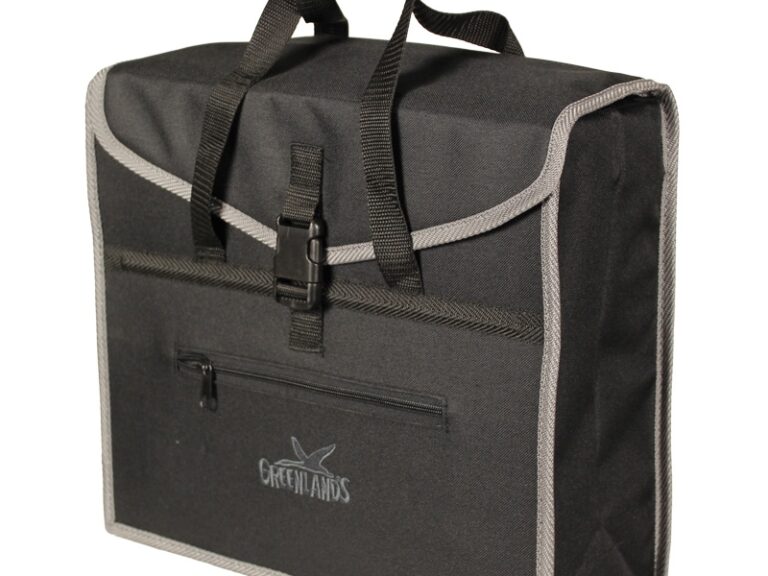 Fietstas Greenlands City Shopper 20 liter 37 x 33 x 14 cm - zwart