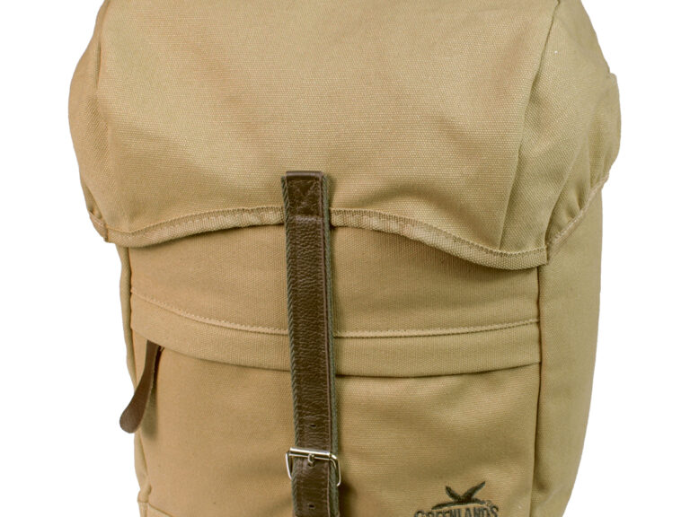 Pojedyncza torba rowerowa Greenlands Canvas Travel 20 litrów 30 x 37 x 17 cm - camel