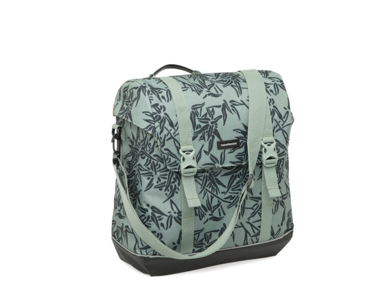 Fietstas New Looxs Alba Single Bamboo 21 liter  37 x 17 x 37cm - groen