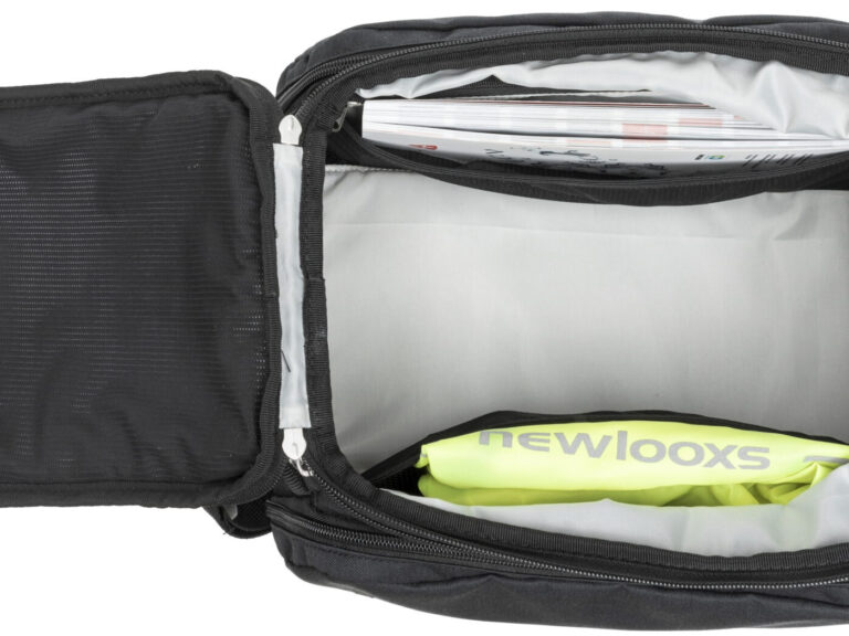 Bagagedragertas New Looxs Trunkbag Sports Racktime 2.0 31 liter 34,5 x 24 x 20 cm - zwart/grijs