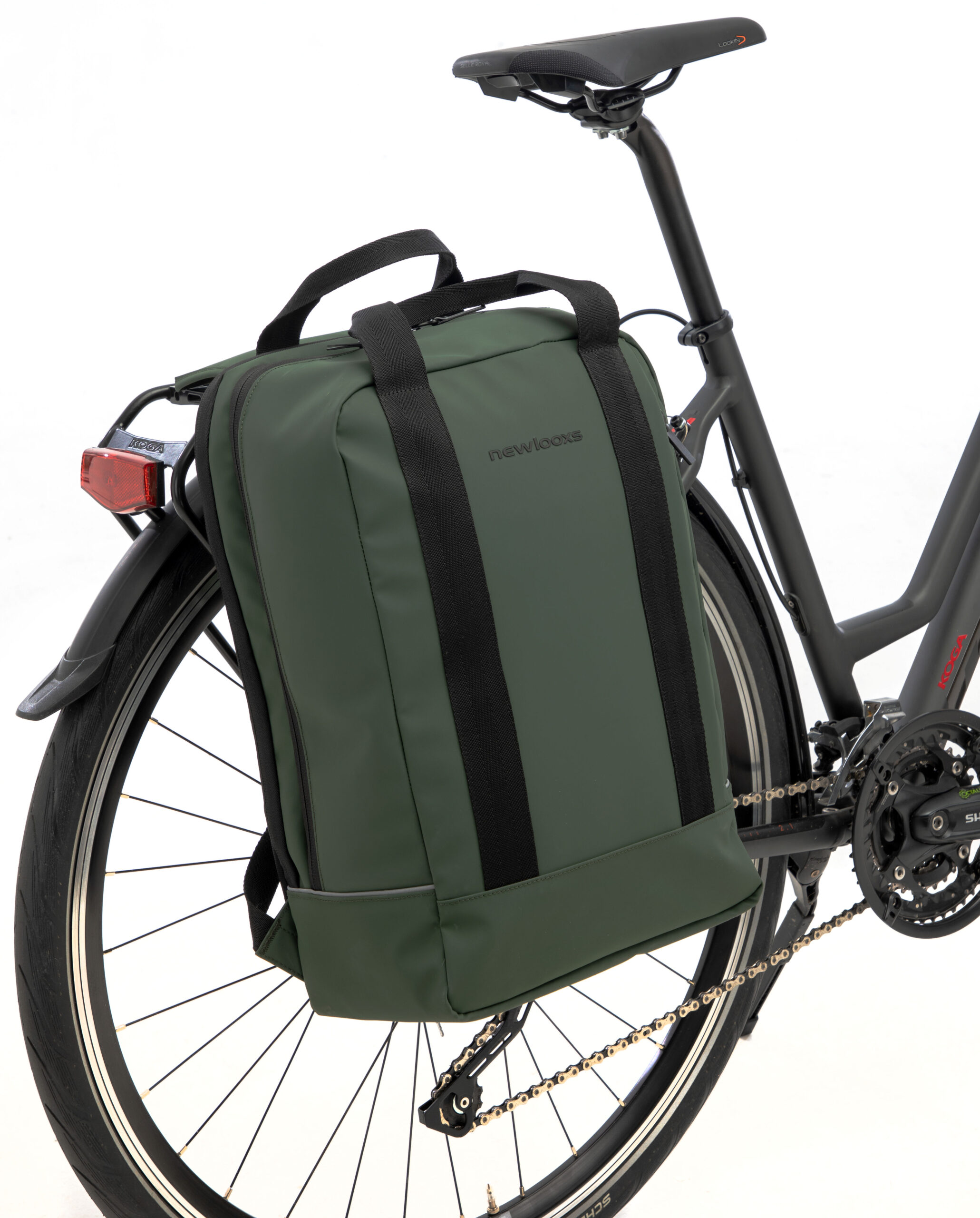 Rugzak New Looxs Nevada 20 liter - 31 x 16 x 45 cm - green - Afbeelding 2