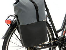 Fietsshopper New Looxs Nyborg 17 liter 30 x 17 x 37 cm - donkergrijs/zwart