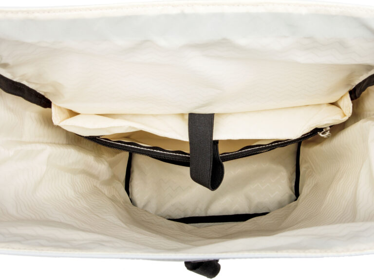 Fietsshopper New Looxs Nyborg 17 liter 30 x 17 x 37 cm - lichtgrijs/zwart