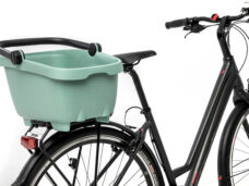 Gerecyclede (honden)fietsmand New Looxs Clipper Racktime 28 liter 49 x 37 x 29 cm - groen