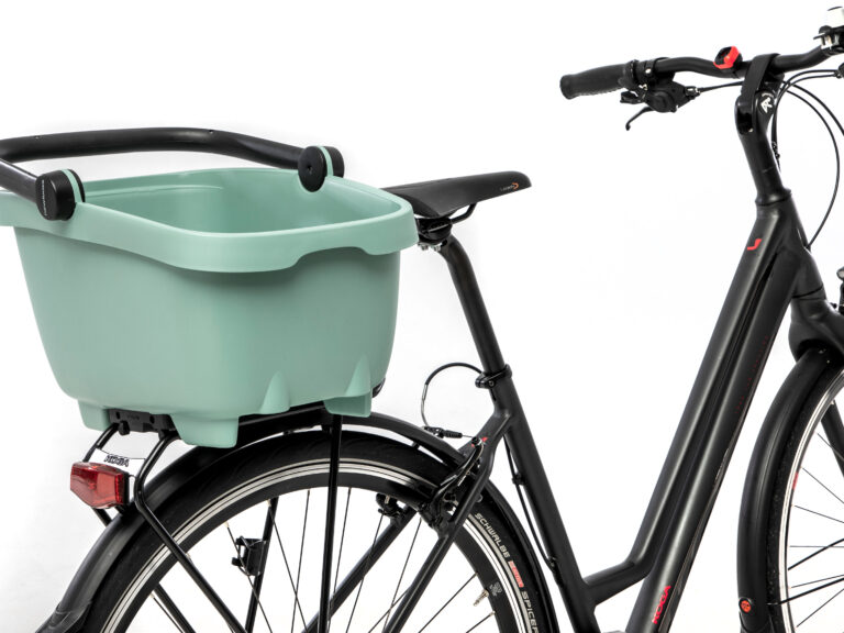 Gerecyclede (honden)fietsmand New Looxs Clipper Racktime 28 liter 49 x 37 x 29 cm - groen