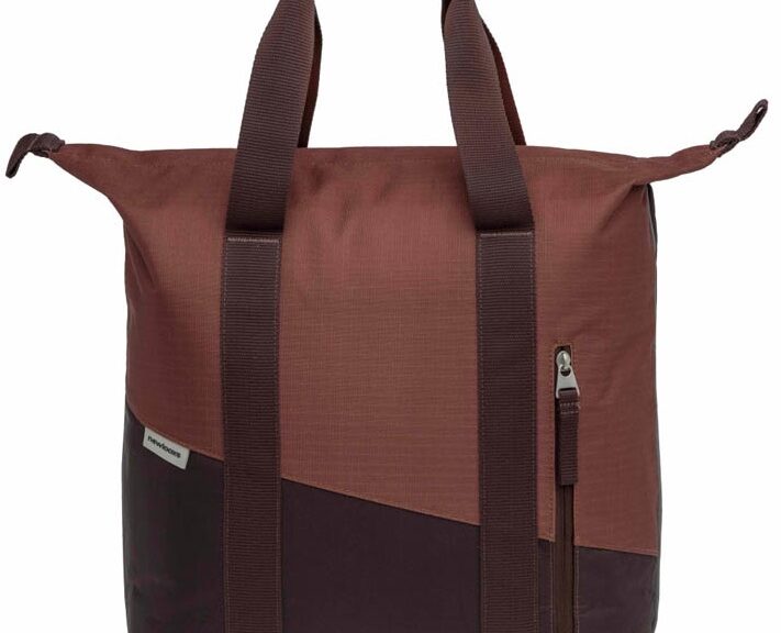Bicycle shopper New Looxs Kota 24 liters 45 x 18 x 36 cm - burgundy/rust