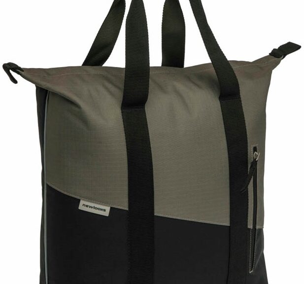 Fietsshopper New Looxs Kota 24 liter 45 x 18 x 36 cm - zwart/groen