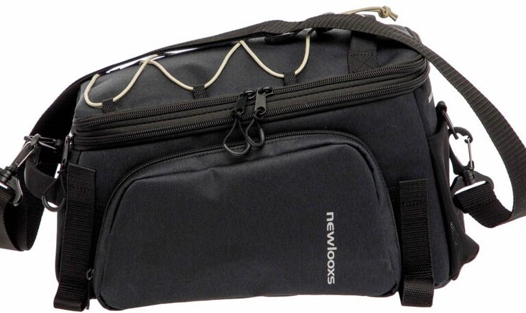 Bagagedragertas New Looxs Sports MIK 31 liter 34.5 x 24 x 20 cm - zwart