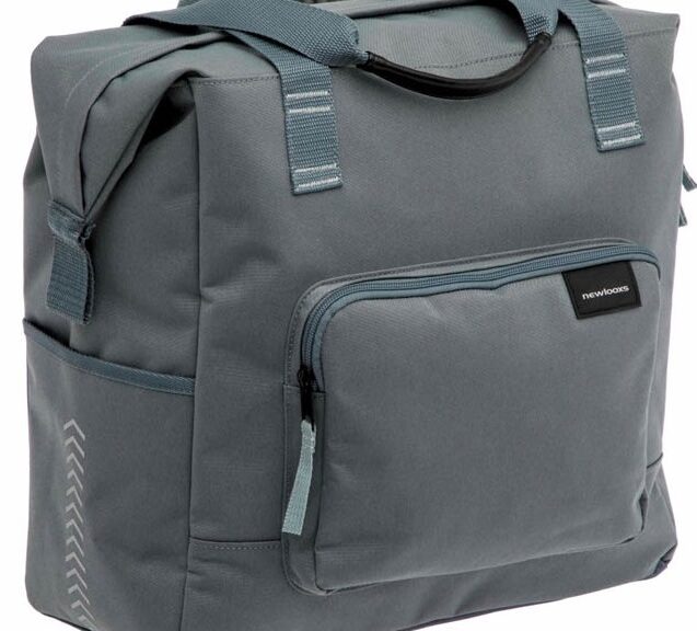 Fietsshopper New Looxs Tulum Camella 26 liter 36 x 22 x 36 cm - grijs/groen