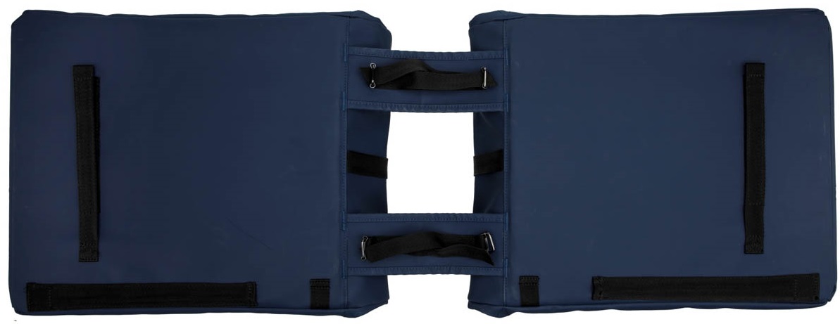 Dubbele fietstas New Looxs Odense 39 liter 34 x 16 x 38 (2x) - donkerblauw - Afbeelding 3