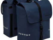 Dubbele fietstas New Looxs Odense 39 liter 34 x 16 x 38 (2x) - donkerblauw