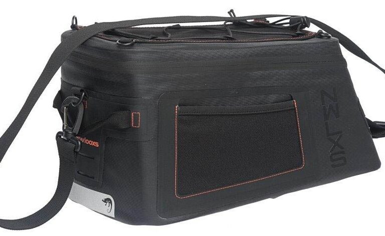 Bagagedragertas New Looxs Varo MIK 15 liter 36 x 24 x 20 cm - zwart