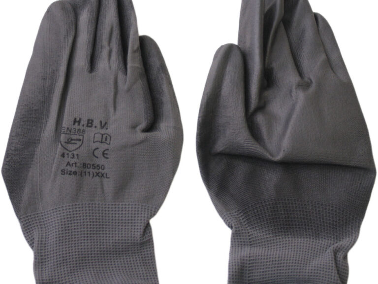 Workshop Assembly Glove Grey nylon with PU coating *XXL*